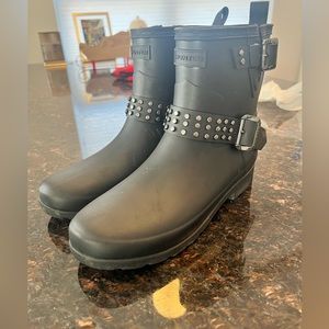 Hunter rain boots